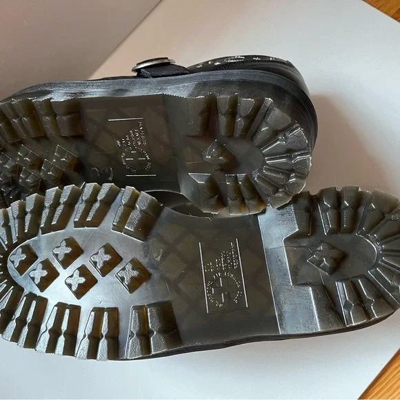 DR. MARTENS Monk Celestial Moth Platform Shoes Unisex Size Men 10/Woman 11 - Picture 10 of 11